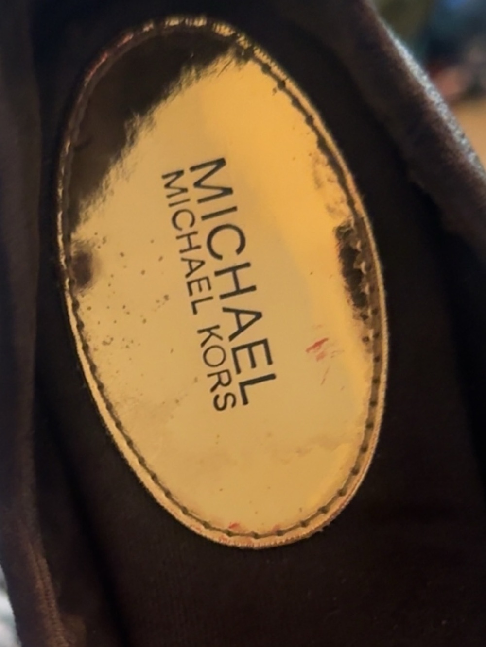 Michael Kors Black Logo Bow Ballet Flats - Picture 5 of 5